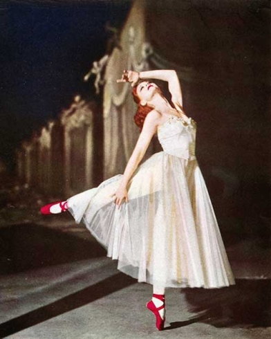 Moira Shearer: Lovely to look at in The Red Shoes